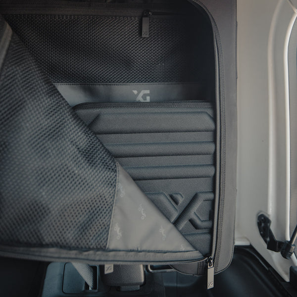 Mini Travel Case – Hard Shell Organizer with Custom Dividers | Fits Gama Bag | Protects Electronics & Accessories