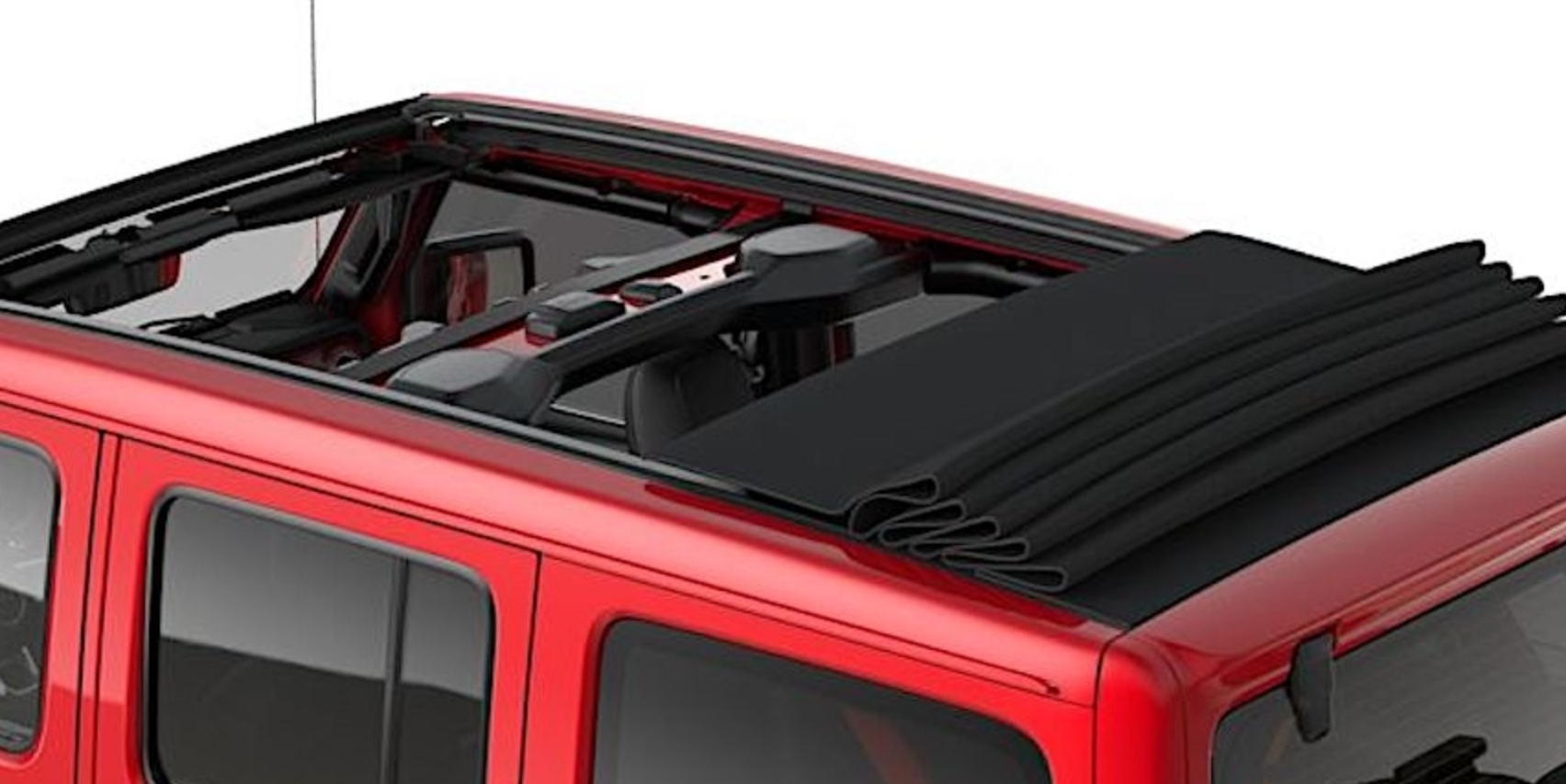 Comparing the 3 Different Roof Options for your Jeep Wrangler JL