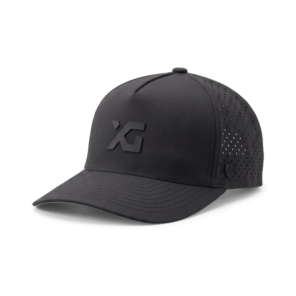 XG Cargo x Suay Apex Hat, Black, front view