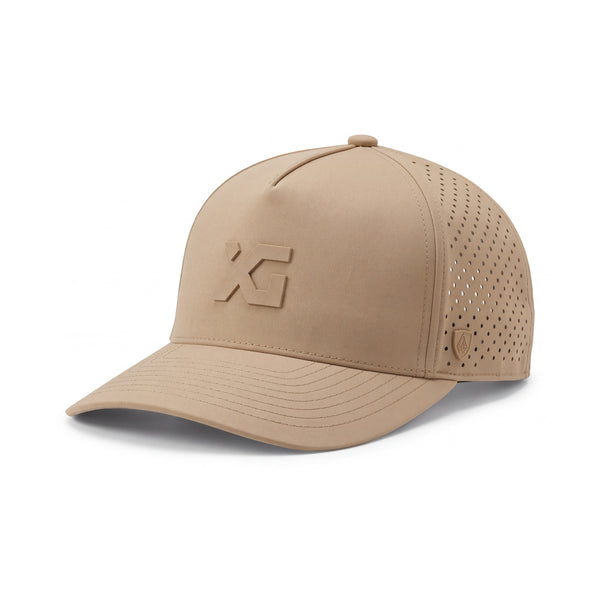 XG Cargo x Suay Apex Hat, Tan, front view