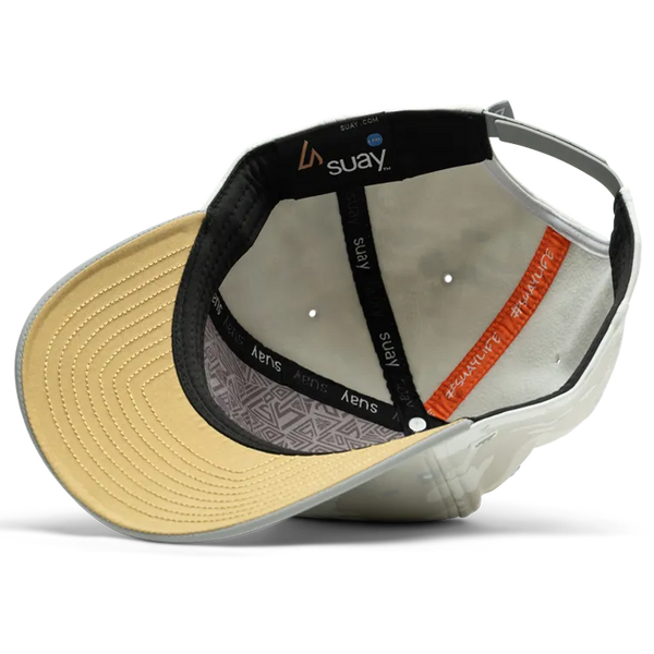 XG Cargo x Suay Apex Toasty Hat, White Camo, inside view
