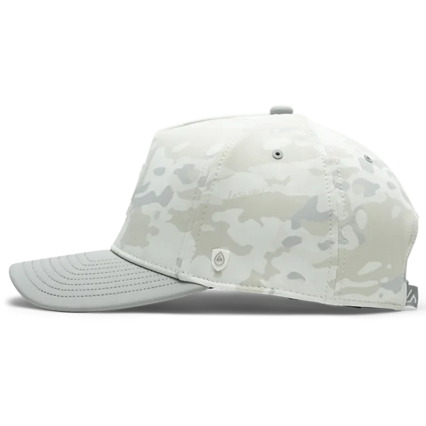 XG Cargo x Suay Apex Toasty Hat, White Camo, side view