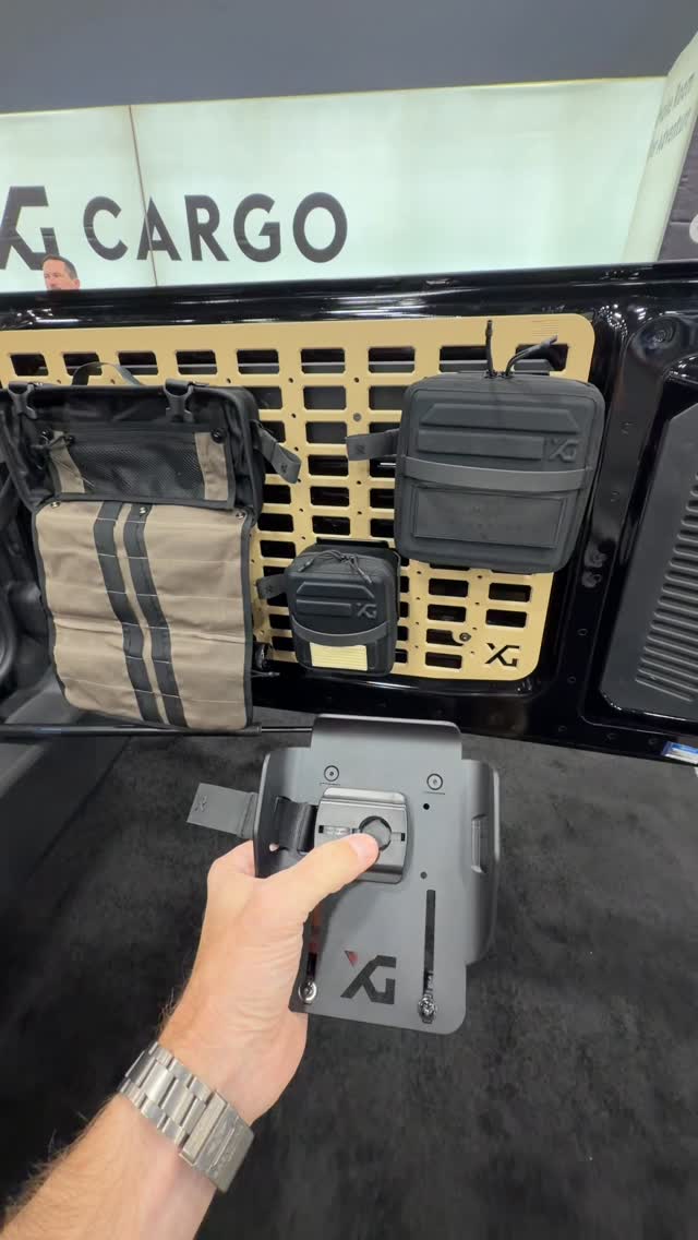 @explorelements M-Series magnetic mount system installed